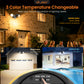 3000LM LED Security 30W Floodlight 3CCT Motion Sensor Detection / D2D Twin Head Lamp IP65