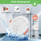 90mm LED Downlight Kit 10W Dimmable Tri Color Daylight with AU Plug IP44