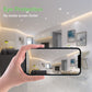 10W 12W 14W LED Downlights Tri-Color Changable Dimmable 70mm 90mm 120mm Cutout IP44,  White Chrome Frame, 10 PACK