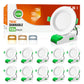 Recessed 10W LED Downlight 3CCT Dimmable, Cutout 70-80mm, White Face, 10 Pack