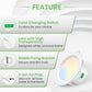 12W Concave LED Downlight 3000K-4000K-5700K Dimmable, 90-100mm Cutout, IP44 Spotlight for Bathroom Kitchen, 10 Pack