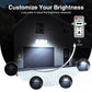2400lm 3 Heads LED Security Outdoor Lights 30W Black IP65 Flood Lamp