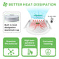 10W 12W 14W LED Downlights Tri-Color Changable Dimmable 70mm 90mm 120mm Cutout IP44,  White Chrome Frame, 10 PACK
