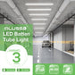 10PACK 120cm 4FT LED Batten Tube Light Tri-Color Slim Linear Fluro Fluorescent