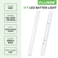 10PACK 120cm 4FT LED Batten Tube Light Tri-Color Slim Linear Fluro Fluorescent