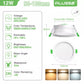 10W/12W Led Downlight Kit 75/90mm CCT Dimmable Warm/Daylight/Cool White IP44 SAA