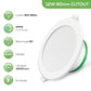 12W LED Recessed Downlight Warm/Cool White Dimmable 90mm Cutout